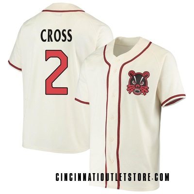 Men's Kerrington Cross Cincinnati Bearcats Replica Performance Baseball Jersey - Cream