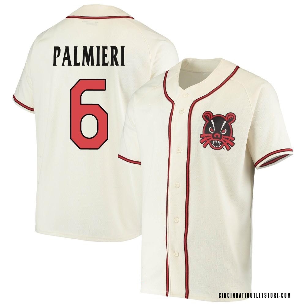 Men's Max Palmieri Cincinnati Bearcats Replica Performance Baseball Jersey - Cream