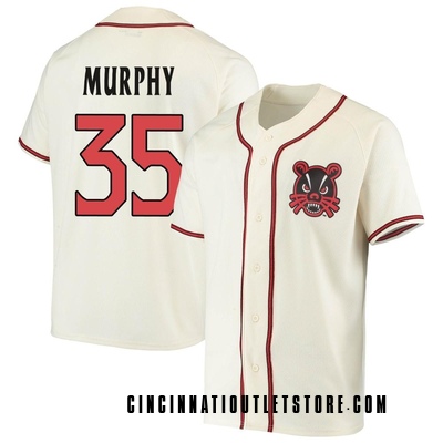 Men's Will Murphy Cincinnati Bearcats Replica Performance Baseball Jersey - Cream