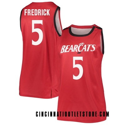 Women's CJ Fredrick Jr. Cincinnati Bearcats Replica Basketball Jersey - Red