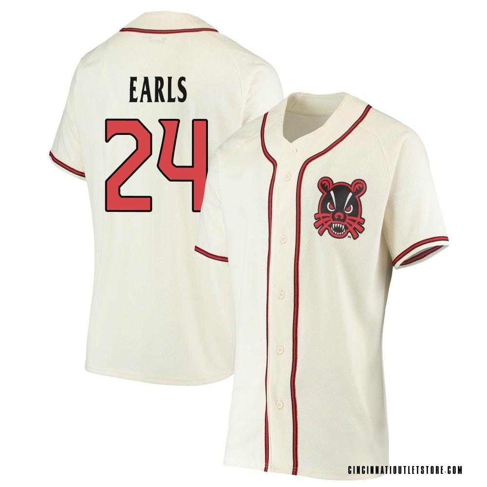 Women's Carter Earls Cincinnati Bearcats Replica Performance Baseball Jersey - Cream