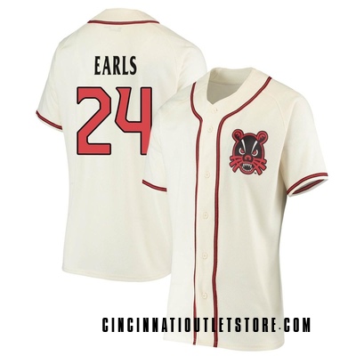 Women's Carter Earls Cincinnati Bearcats Replica Performance Baseball Jersey - Cream