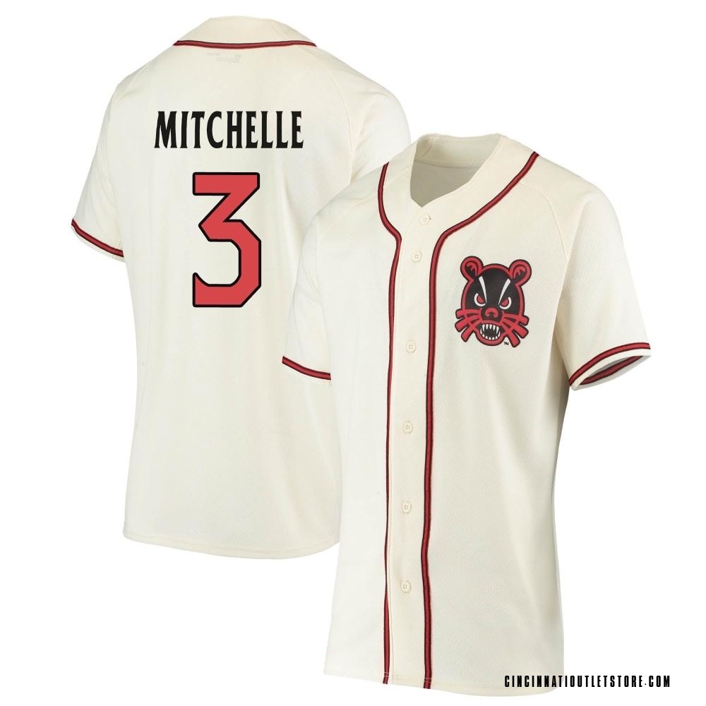 Women's Christian Mitchelle Cincinnati Bearcats Replica Performance Baseball Jersey - Cream