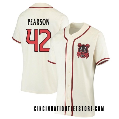 Women's Dalton Pearson Cincinnati Bearcats Replica Performance Baseball Jersey - Cream