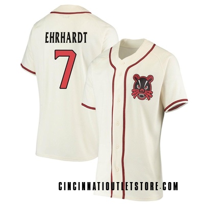 Women's Gavin Ehrhardt Cincinnati Bearcats Replica Performance Baseball Jersey - Cream