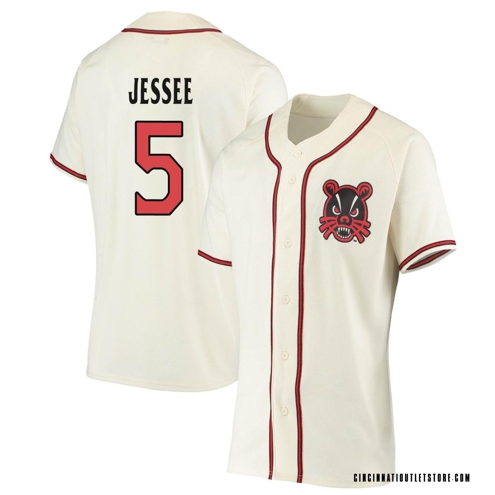 Women's Hunter Jessee Cincinnati Bearcats Replica Performance Baseball Jersey - Cream