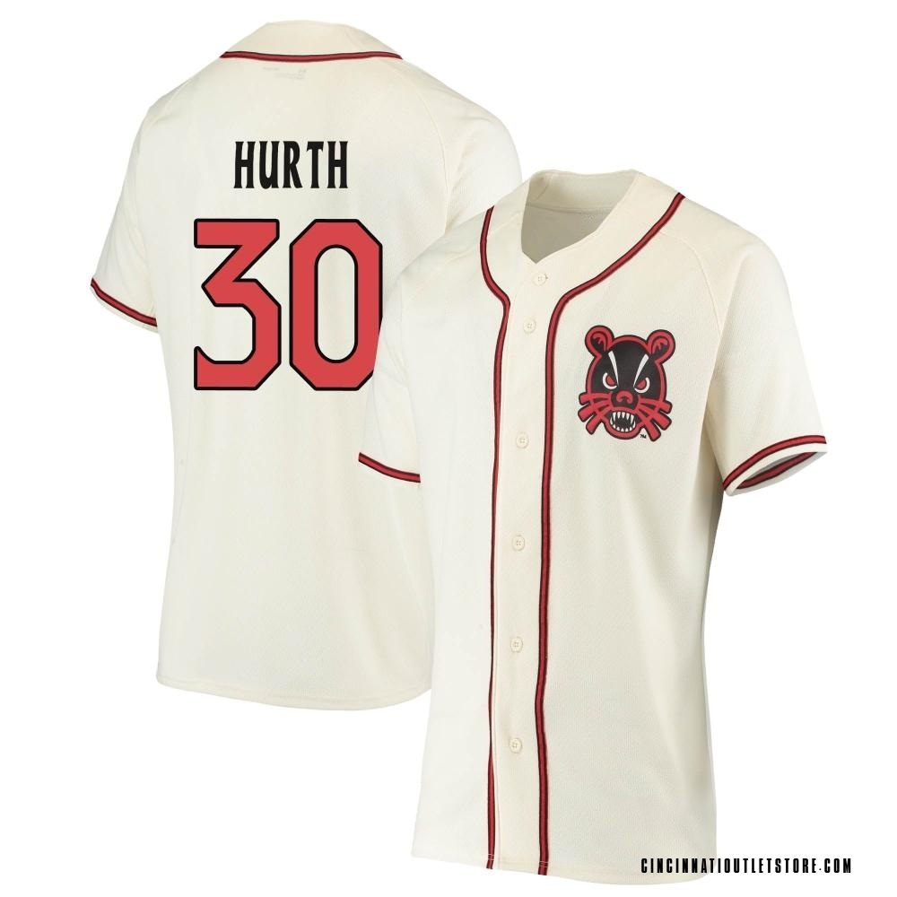 Women's Joey Hurth Cincinnati Bearcats Replica Performance Baseball Jersey - Cream