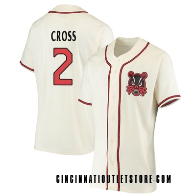Women's Kerrington Cross Cincinnati Bearcats Replica Performance Baseball Jersey - Cream