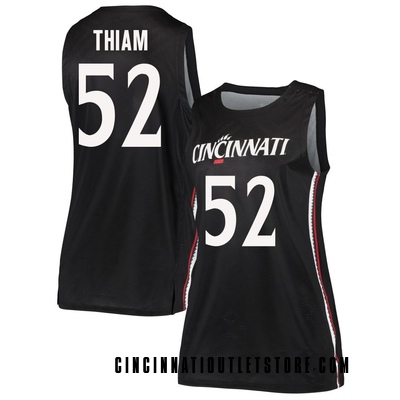 Women's Moustapha Thiam Cincinnati Bearcats Replica Basketball Jersey - Black