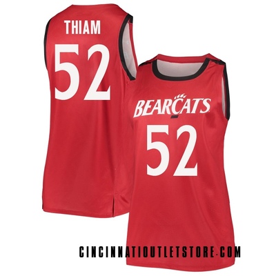 Women's Moustapha Thiam Cincinnati Bearcats Replica Basketball Jersey - Red