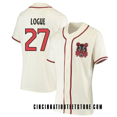 Women's Seth Logue Cincinnati Bearcats Replica Performance Baseball Jersey - Cream