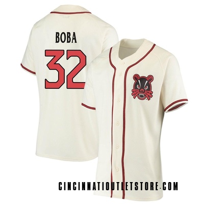 Women's Tommy Boba Cincinnati Bearcats Replica Performance Baseball Jersey - Cream
