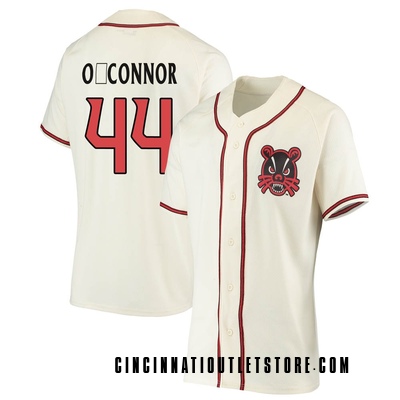 Women's Tommy O'connor Cincinnati Bearcats Replica Performance Baseball Jersey - Cream