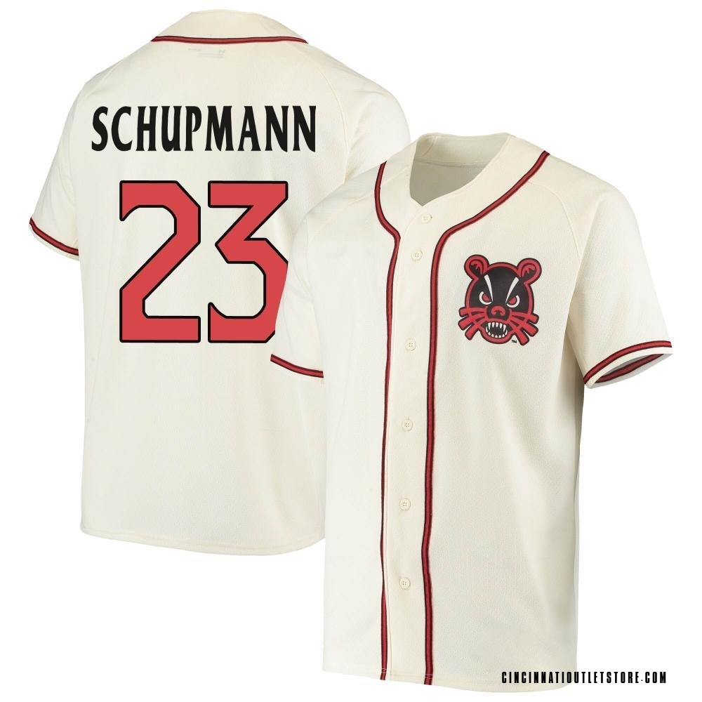 Youth Kyle Schupmann Cincinnati Bearcats Replica Performance Baseball Jersey - Cream