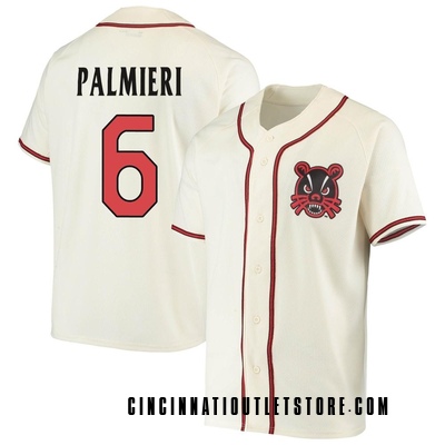Youth Max Palmieri Cincinnati Bearcats Replica Performance Baseball Jersey - Cream