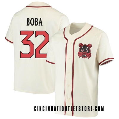 Youth Tommy Boba Cincinnati Bearcats Replica Performance Baseball Jersey - Cream