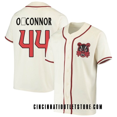 Youth Tommy O'connor Cincinnati Bearcats Replica Performance Baseball Jersey - Cream